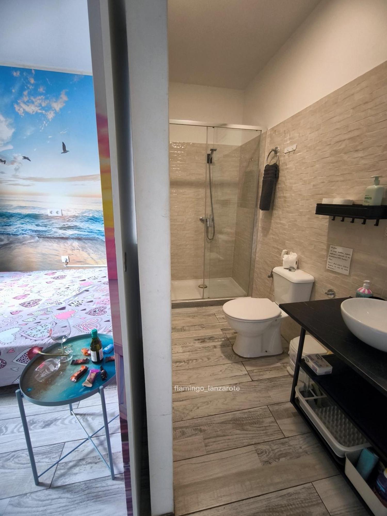 Habitacion Flamingo, Entrada Privada Y Bano Privado En Suite By Flamingo House, No Fumadores Арресифе Экстерьер фото